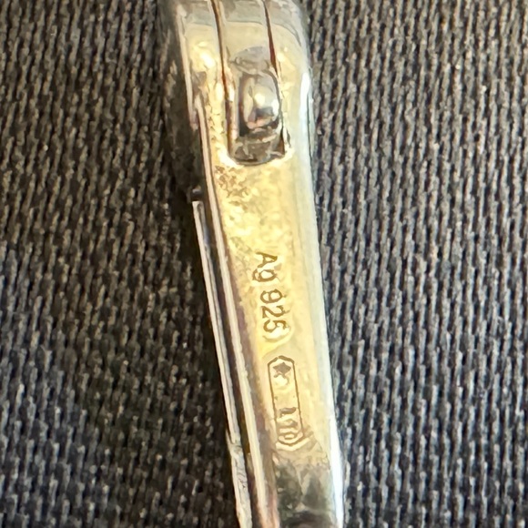 Gucci SV925 Interlocking GG Heavy Chain Pendant Necklace w/dust bag and box - Picture 8 of 8